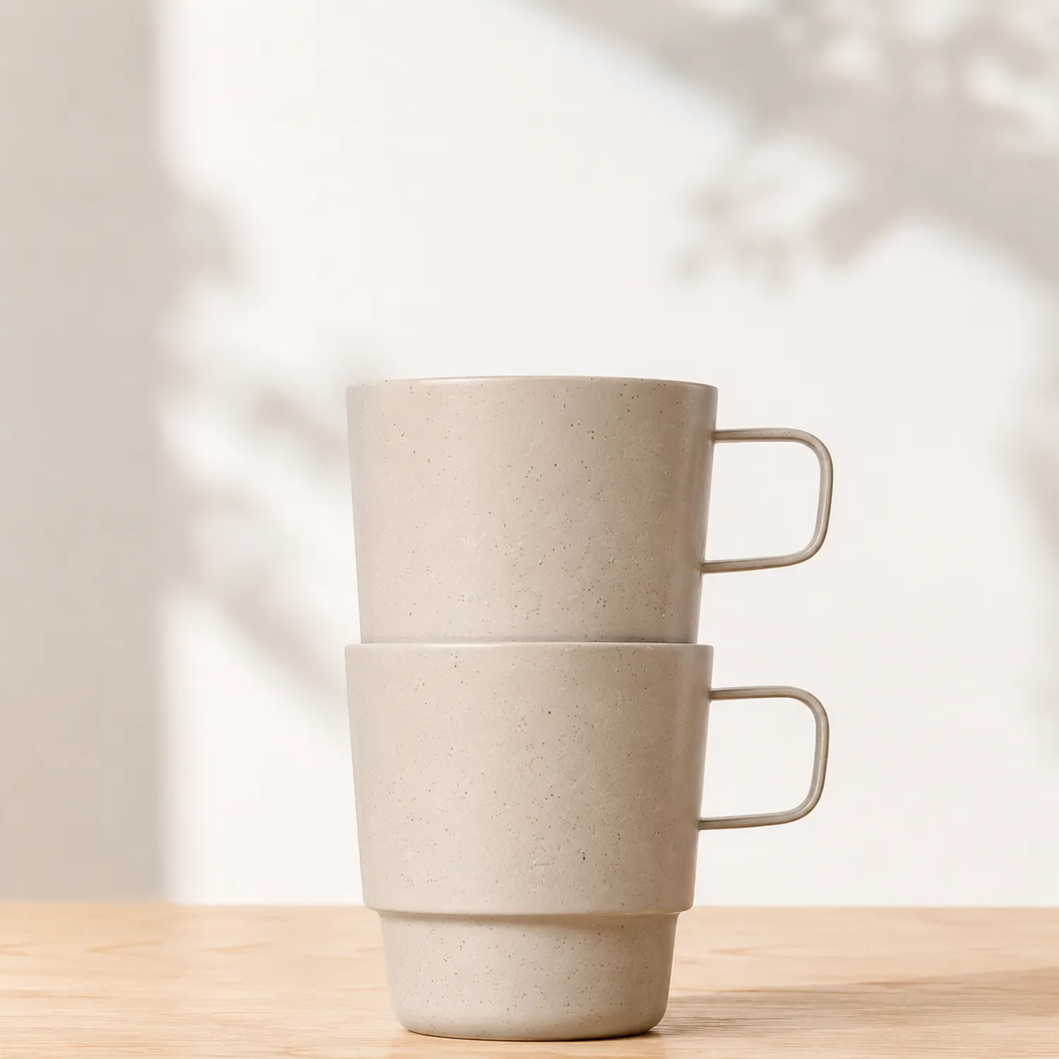 Minimalistyczny kubek ceramiczny 250ml beżowy