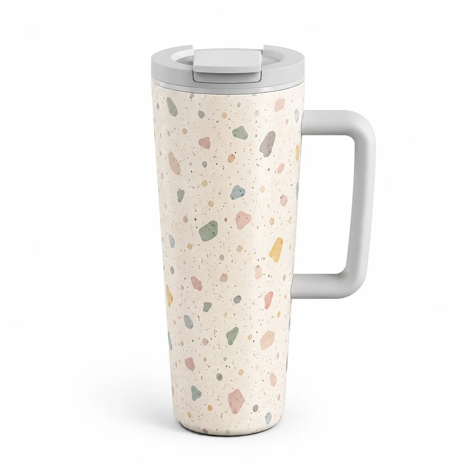 Kubek termiczny z uchwytem 500 ml Terrazzo
