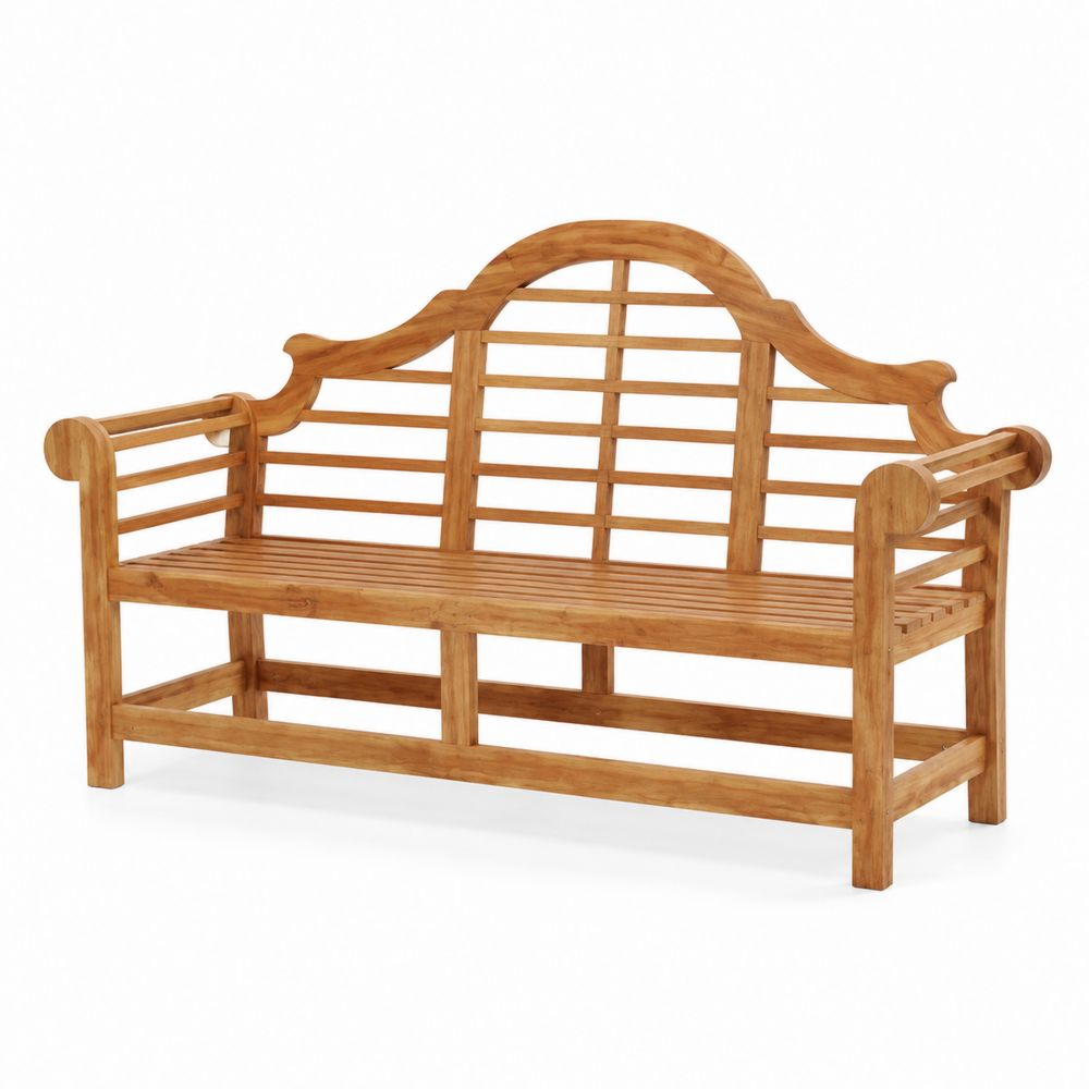 Panca da giardino in legno di teak 150 cm-Pelvilos