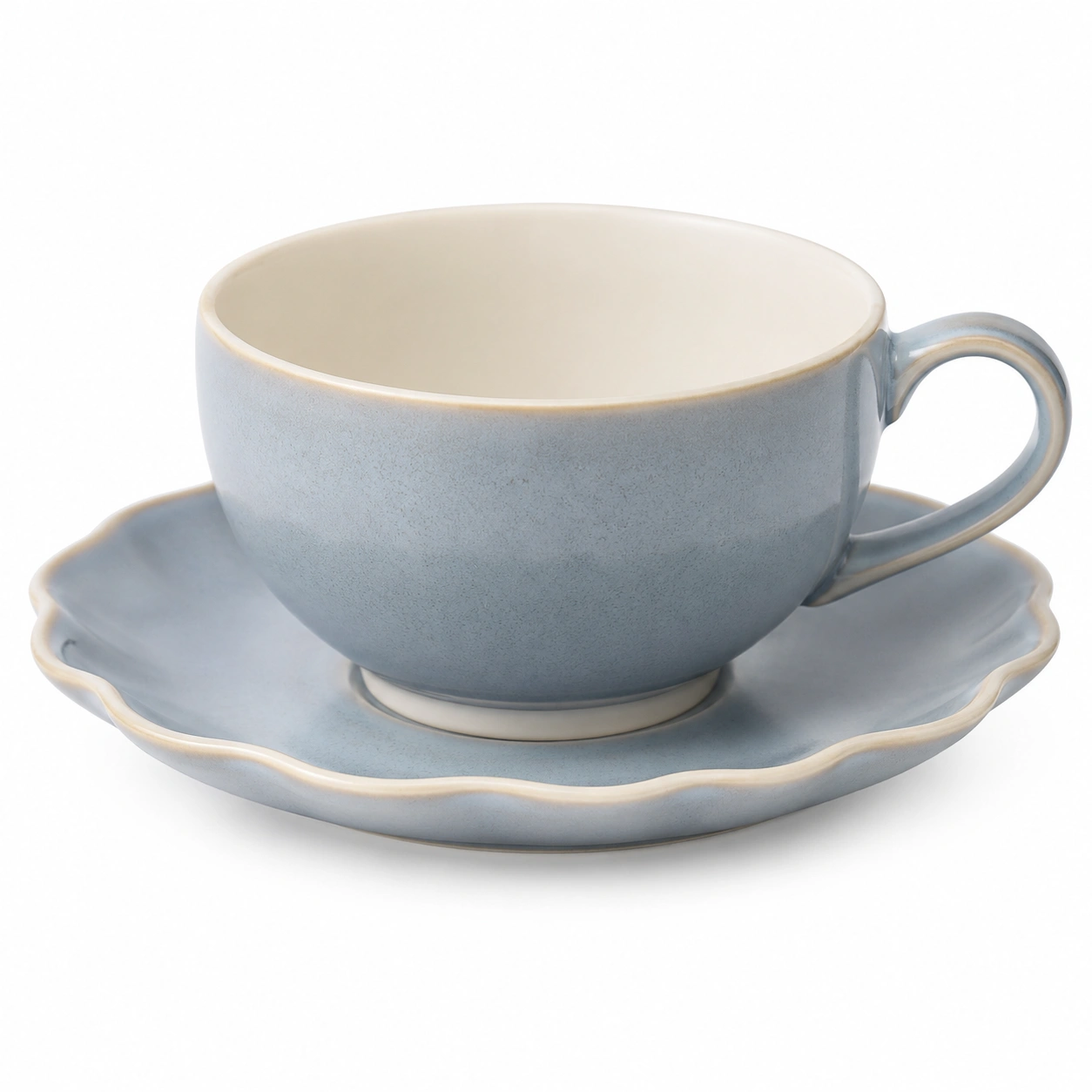 Juego de Taza y Platillo para Café
