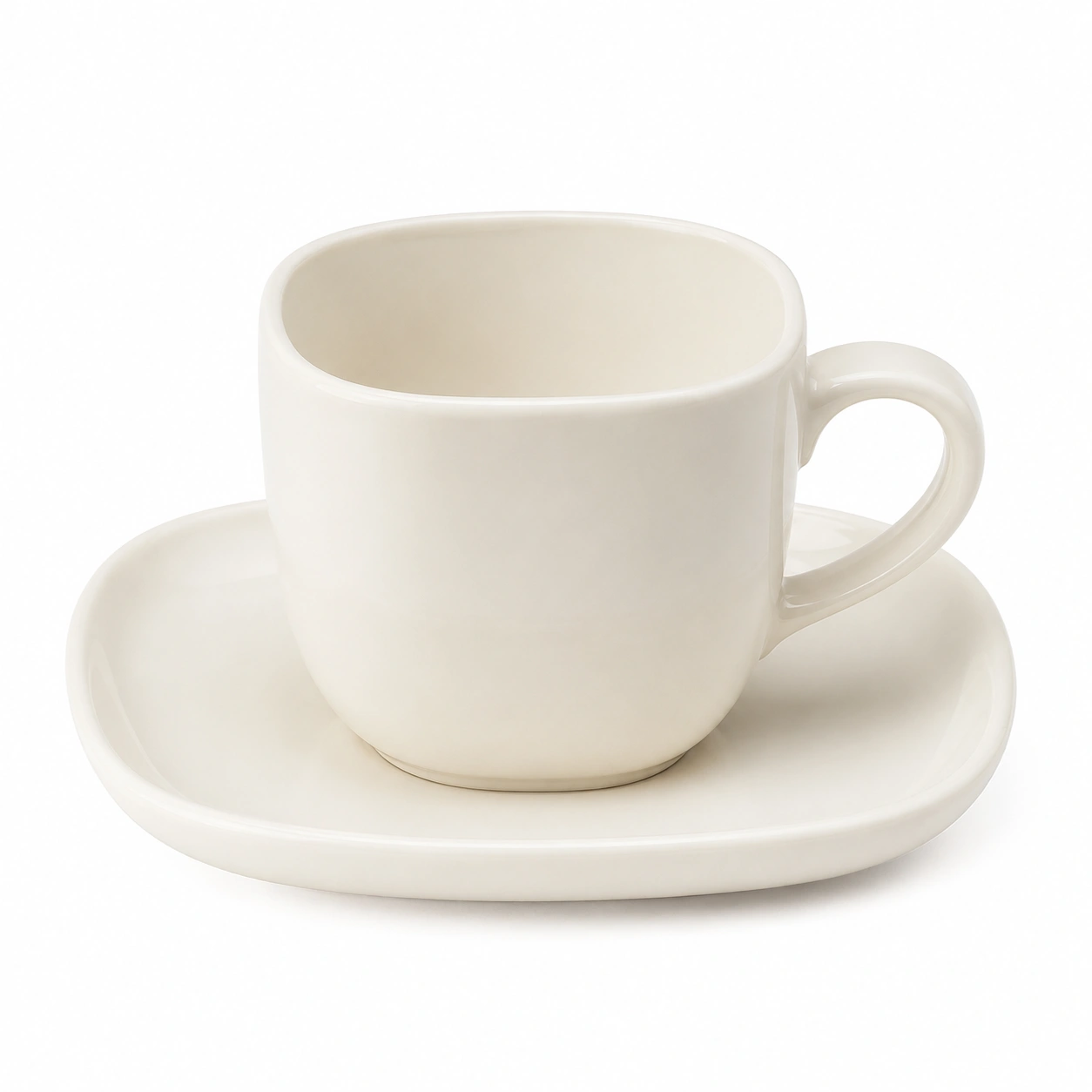 Juego de Taza y Platillo para Café