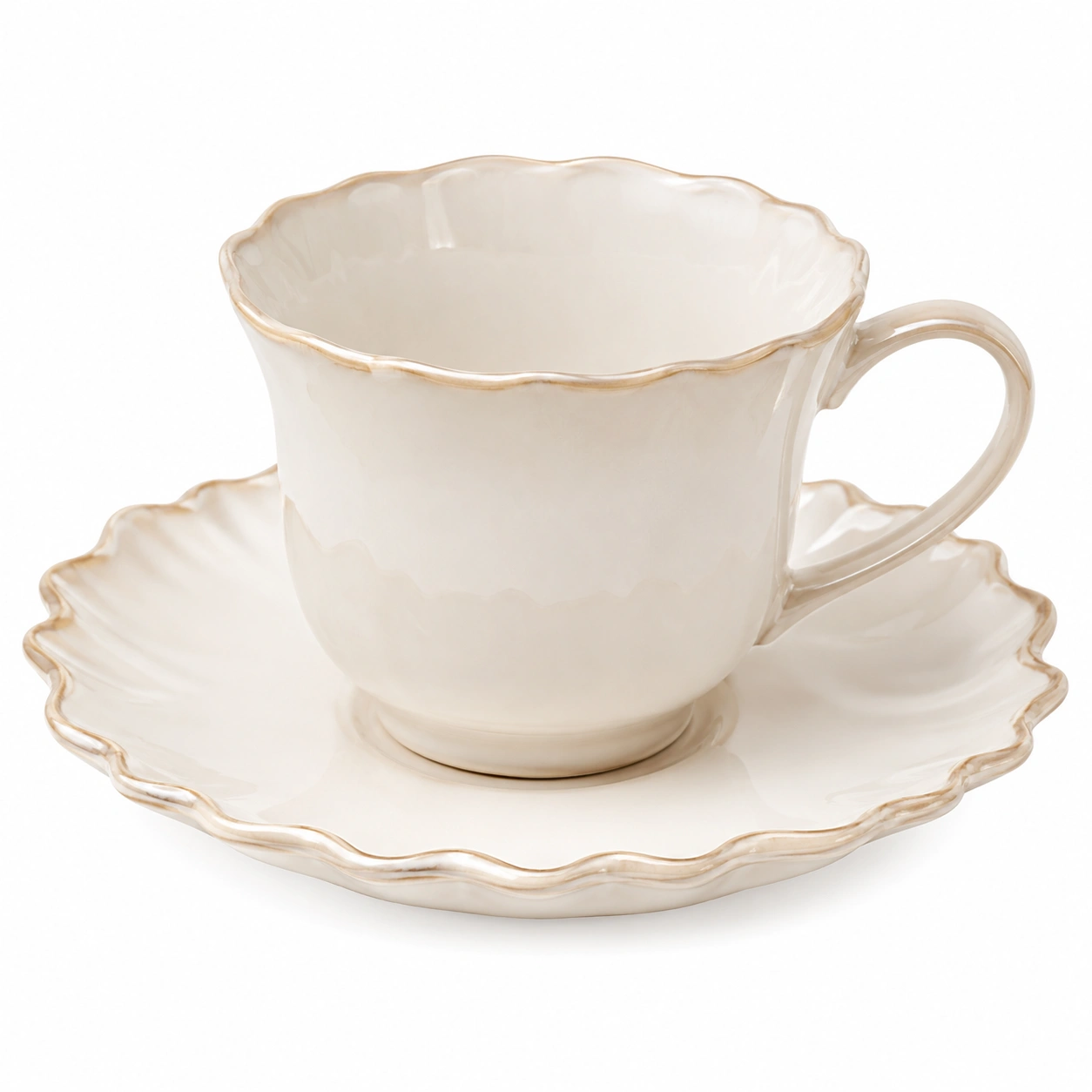 Juego de Taza y Platillo para Café