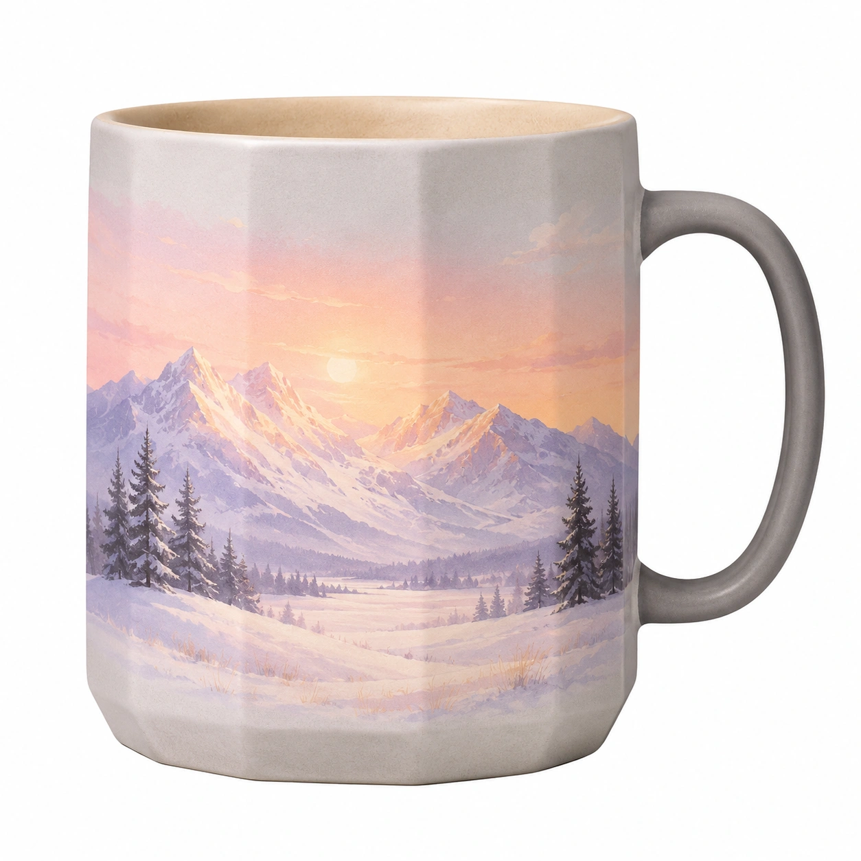 Taza con Paisaje Luminoso