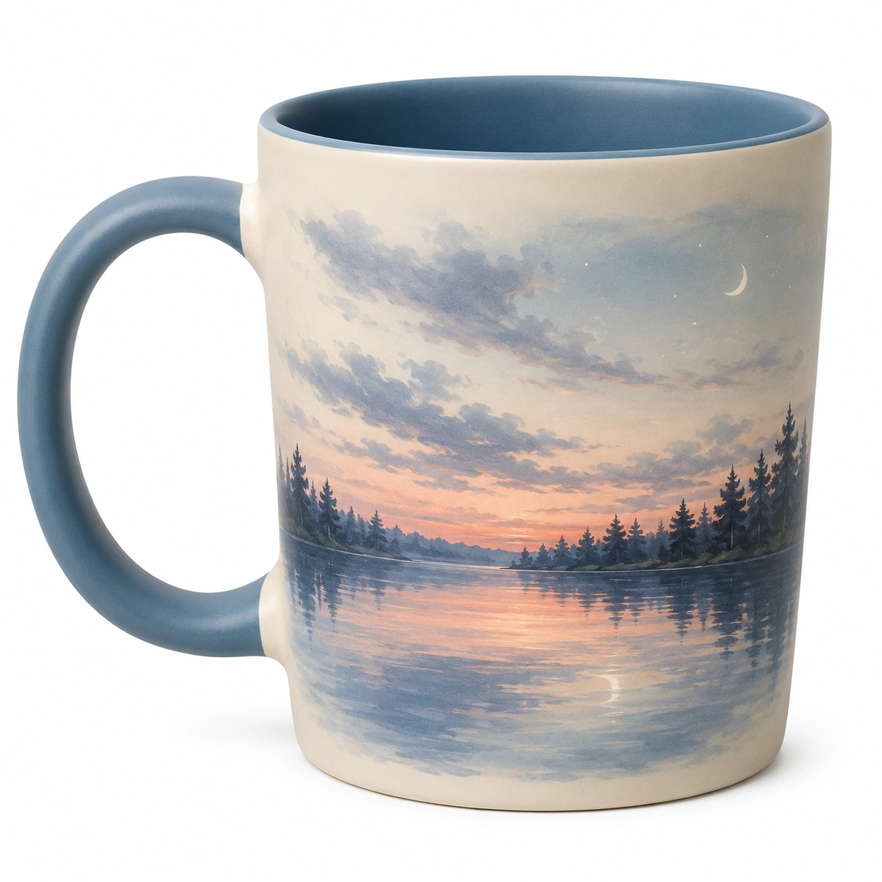 Taza con Paisaje Luminoso