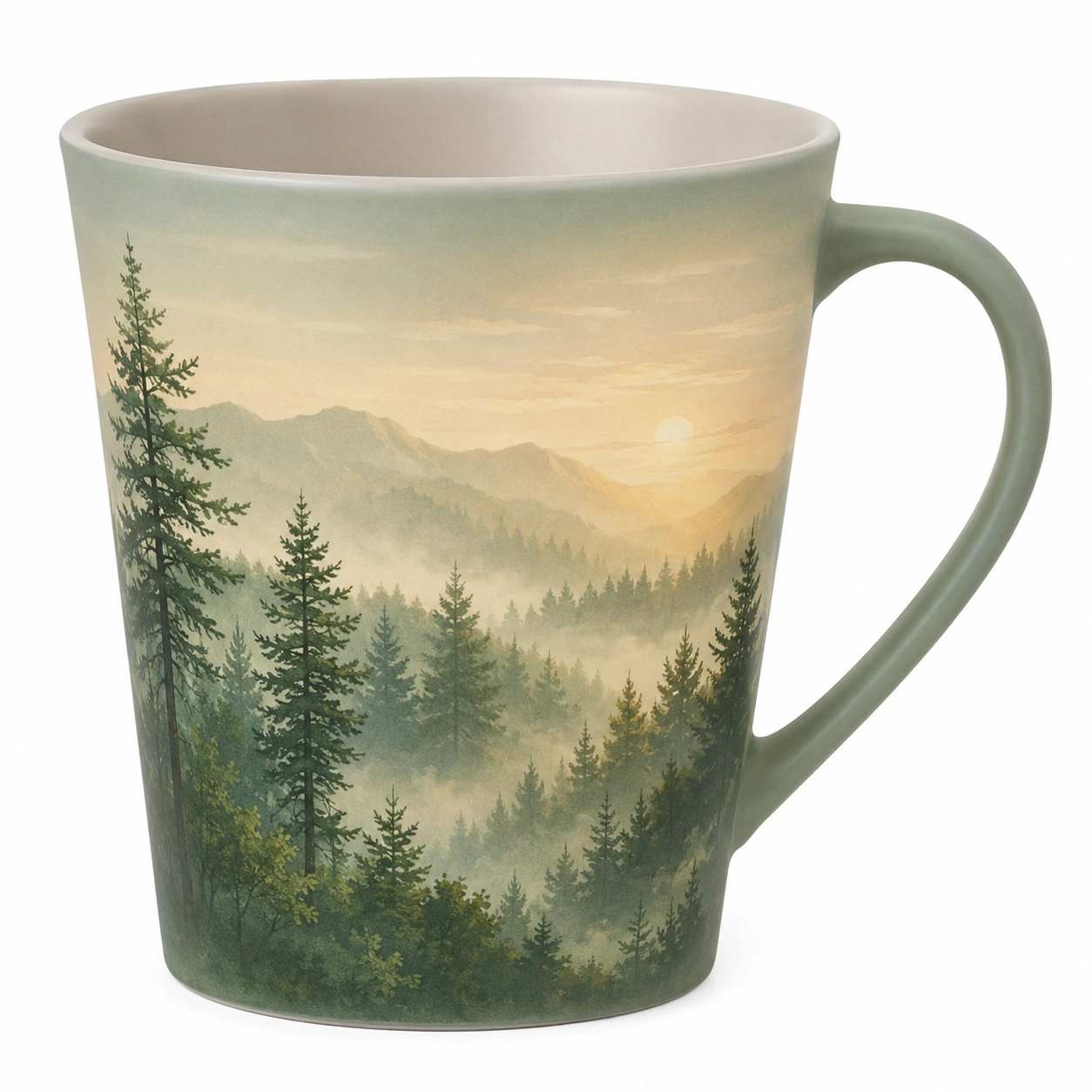 Taza con Paisaje Luminoso