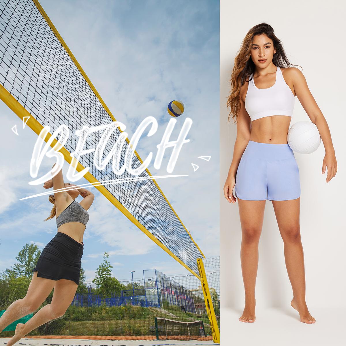 baleaf Women's 3''/5"/7''/9'' High Waisted Lightweight Board Shorts Swim/Running/Workout Quick Dry with Pockets Tankini Bottoms Bathing Suits Plus Size Bermuda Shorts #Summervibes SwimWeek