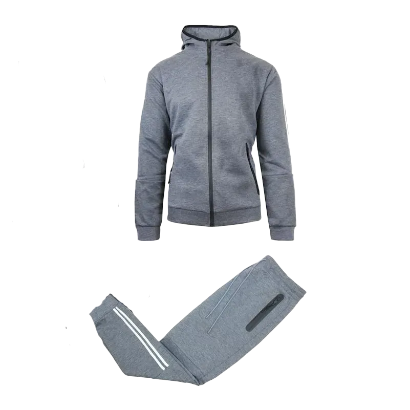 Men’s 5-Piece Fleece Zip Hoodie & Jogger Sets- 2 Full Sets