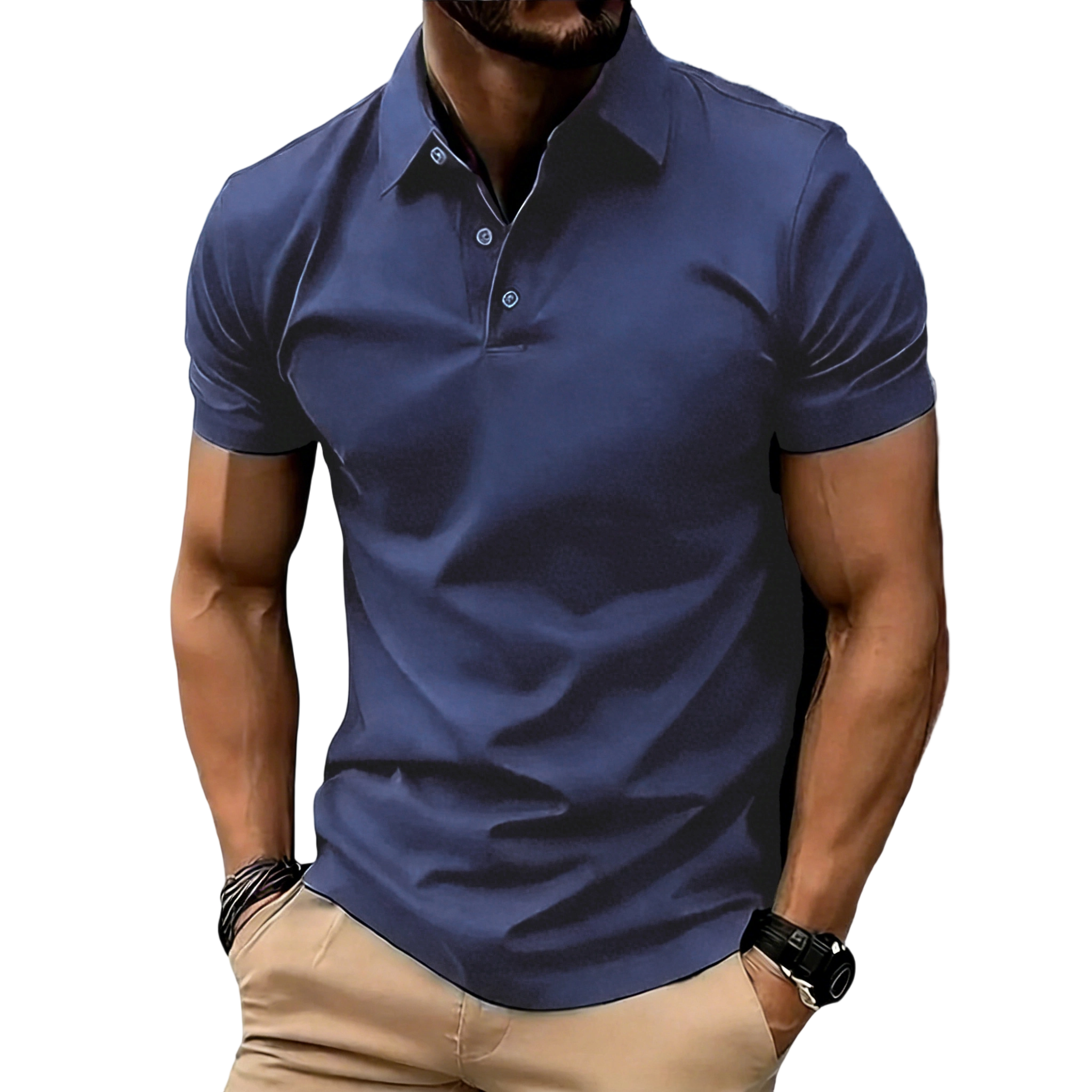 Men’s Casual Business Polo Shirt