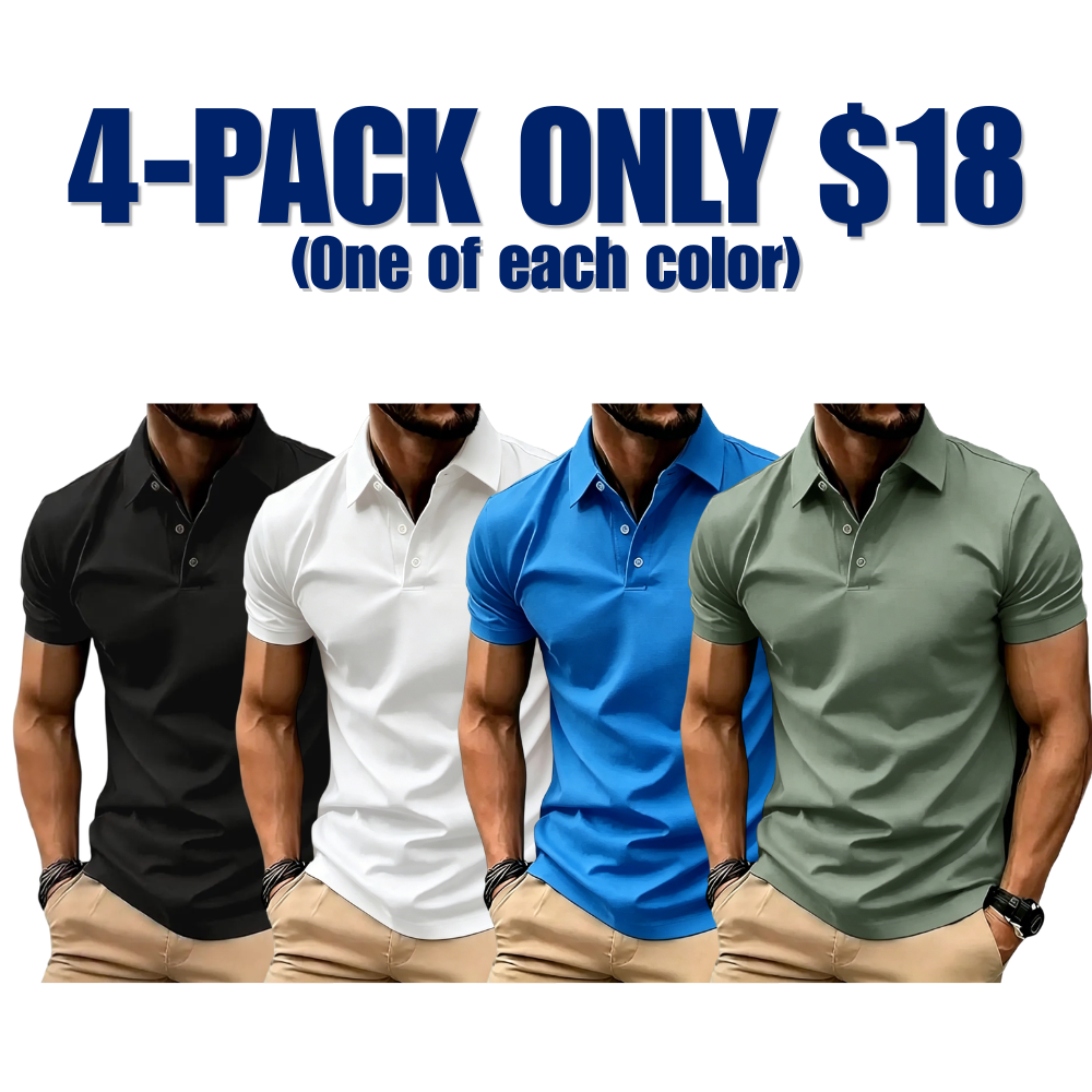 Men’s Casual Business Polo Shirt