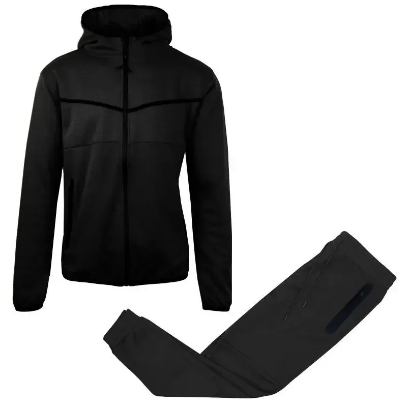 Men’s 5-Piece Fleece Zip Hoodie & Jogger Sets- 2 Full Sets