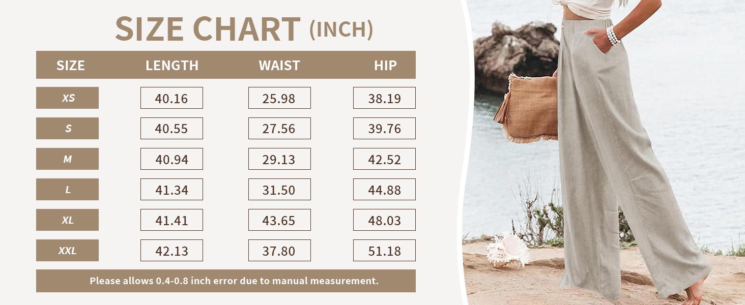 UANEO Women's Cotton Linen Wide Leg Pants Casual Button Up High Waisted Trousers Loose Comfy Spring Summer Womenswear SummerVibes Bohemian Bottoms Minimalist UANEO Women's Cotton Linen Wide Leg Pants Casual Button Up High Waisted Trousers Loose Comfy Spring Summer Womenswear SummerVibes Bohemian Bottoms Minimalist