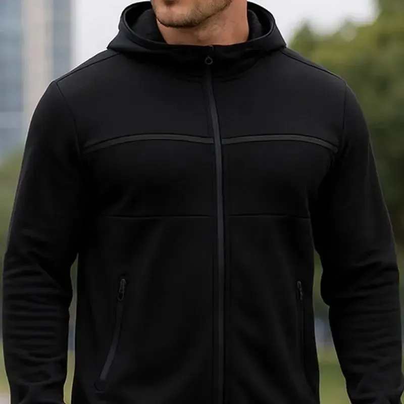 Men’s 5-Piece Fleece Zip Hoodie & Jogger Sets- 2 Full Sets