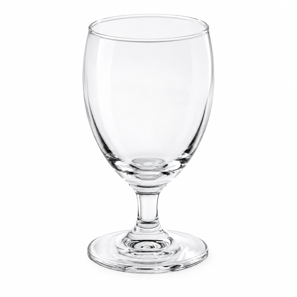 Copa de agua transparente de cristal-chairica