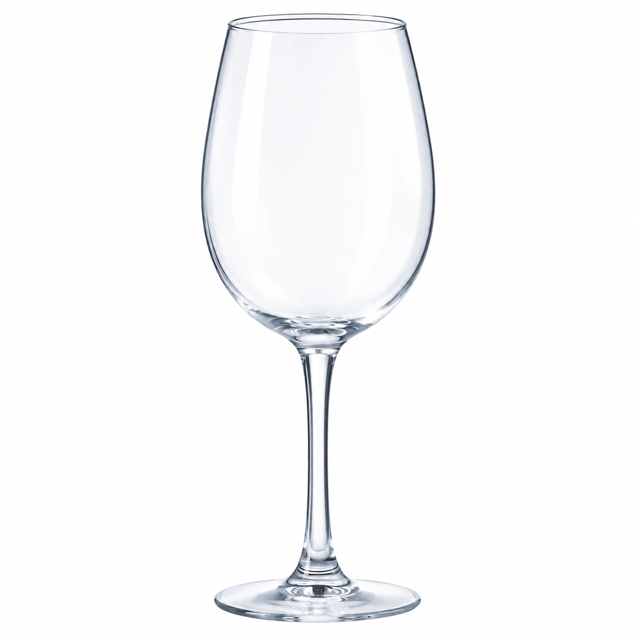 Copa de vino transparente de tallo alto-chairica