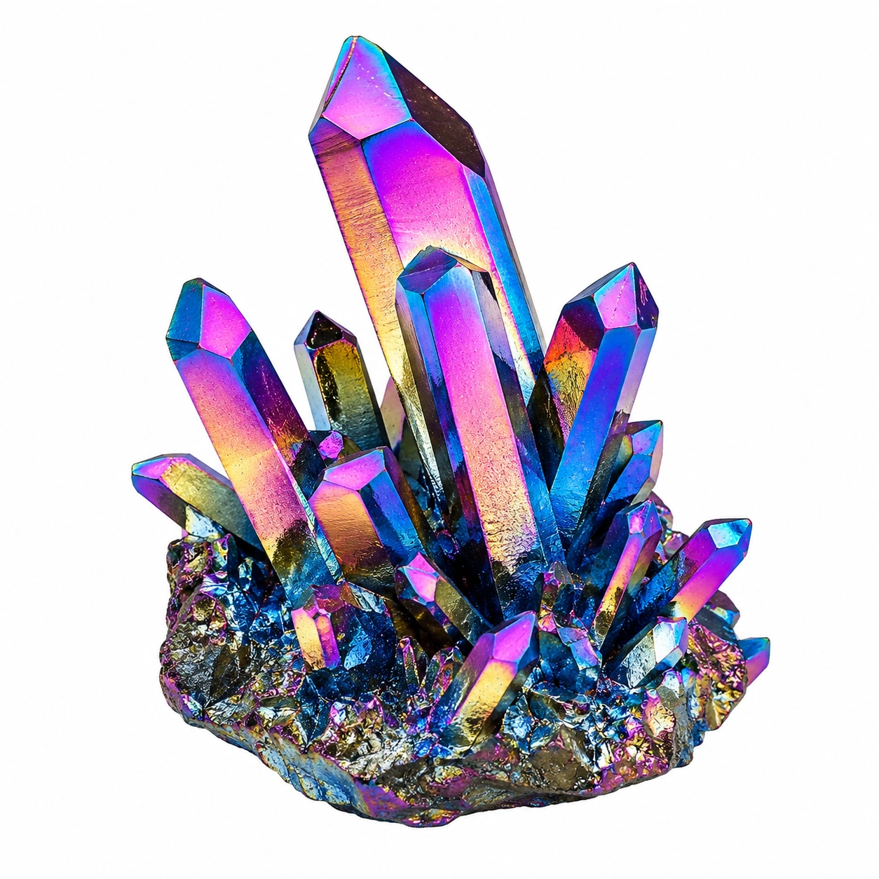Cluster de Cristal Iridiscente-chairica