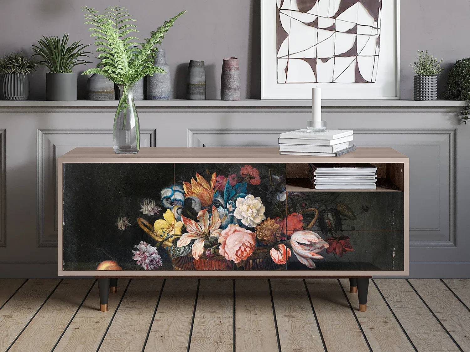 Wohnzimmer und Flur,Wohnzimmermöbel,TV-Board-Nestavitoa