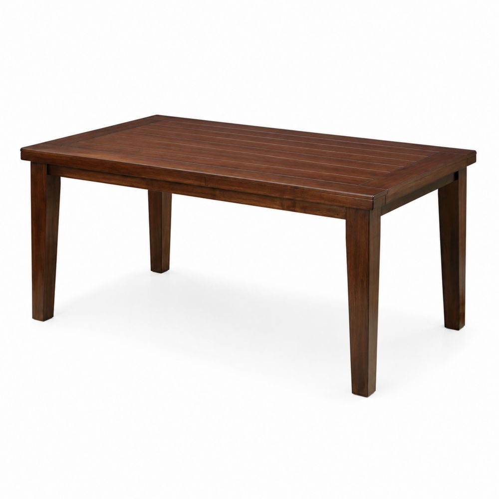 Tavolo da pranzo in legno 150x90x75 cm Marrone