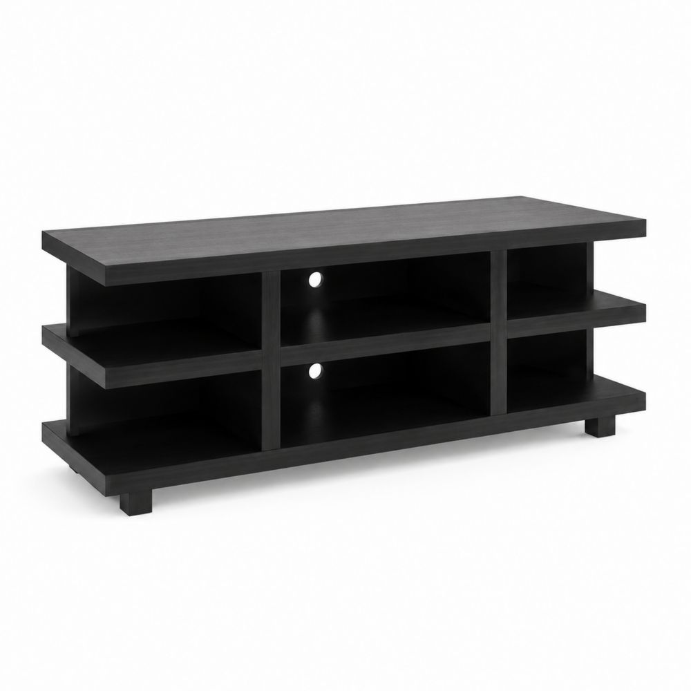 Mobile TV in Legno con Ripiani Aperti 120x40x45 cm
