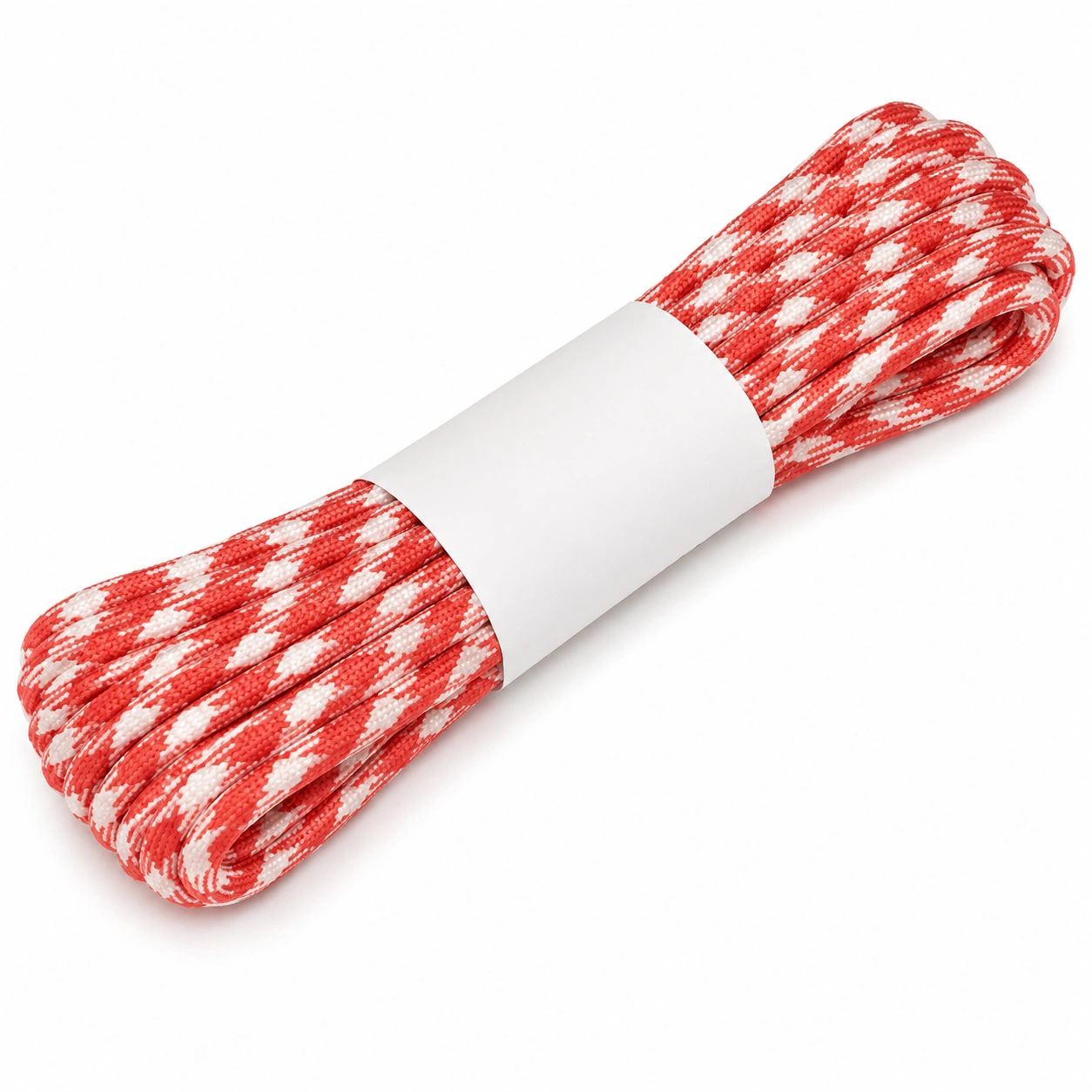 Paracord Seil Rot Weiss-Roomorax