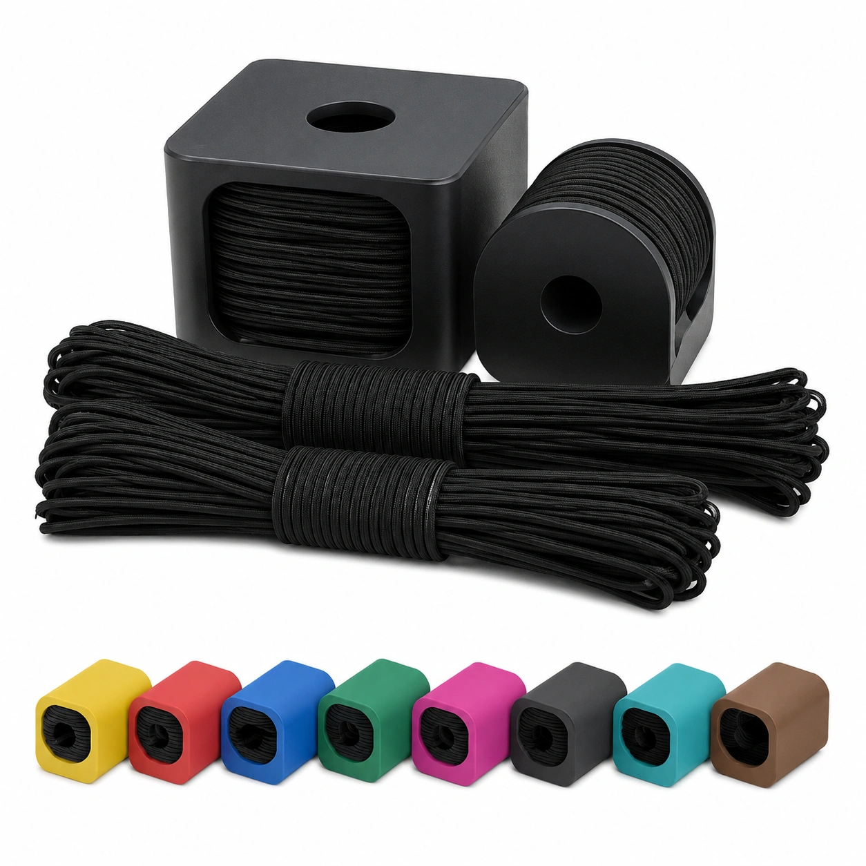 Elastische Spannschnur Schwarz-Roomorax