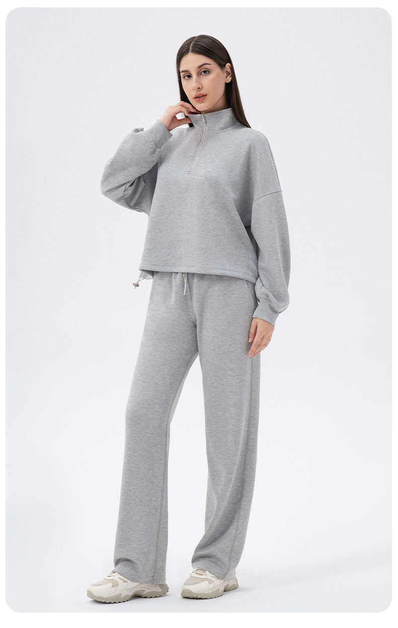 2025 Hot Sale Luxury Soft Modal and Zipup Sweatsuits