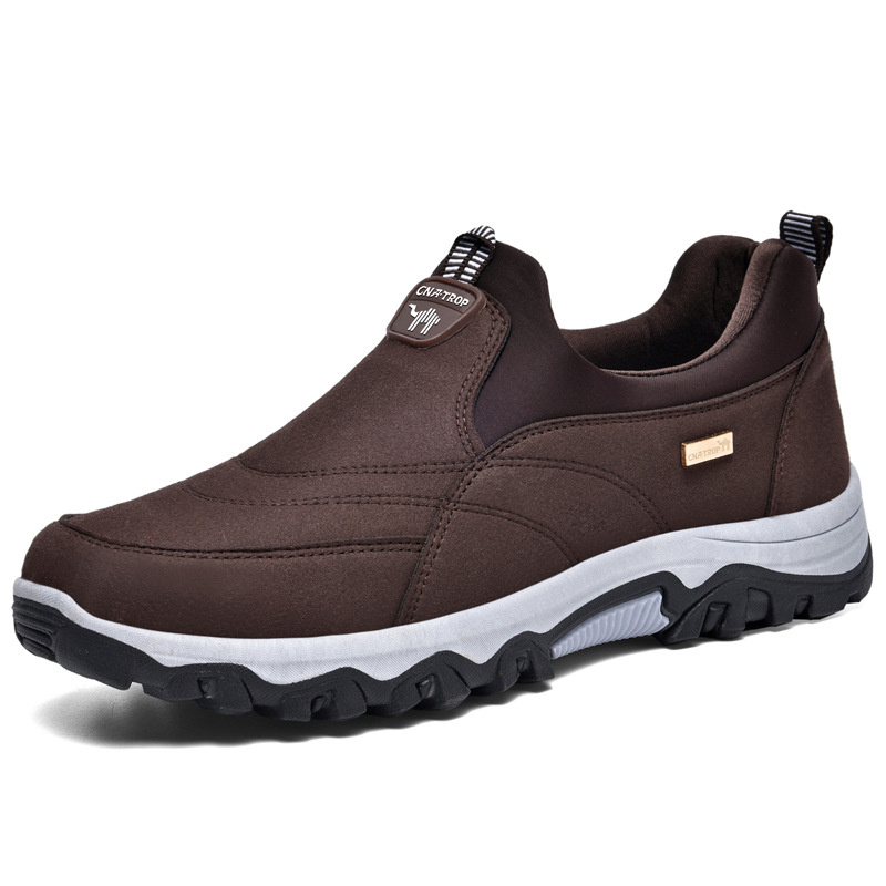 💥Hot sale💥 Men's Comfortable Breathable Orthopedic Leather Walking Hiking Shoes