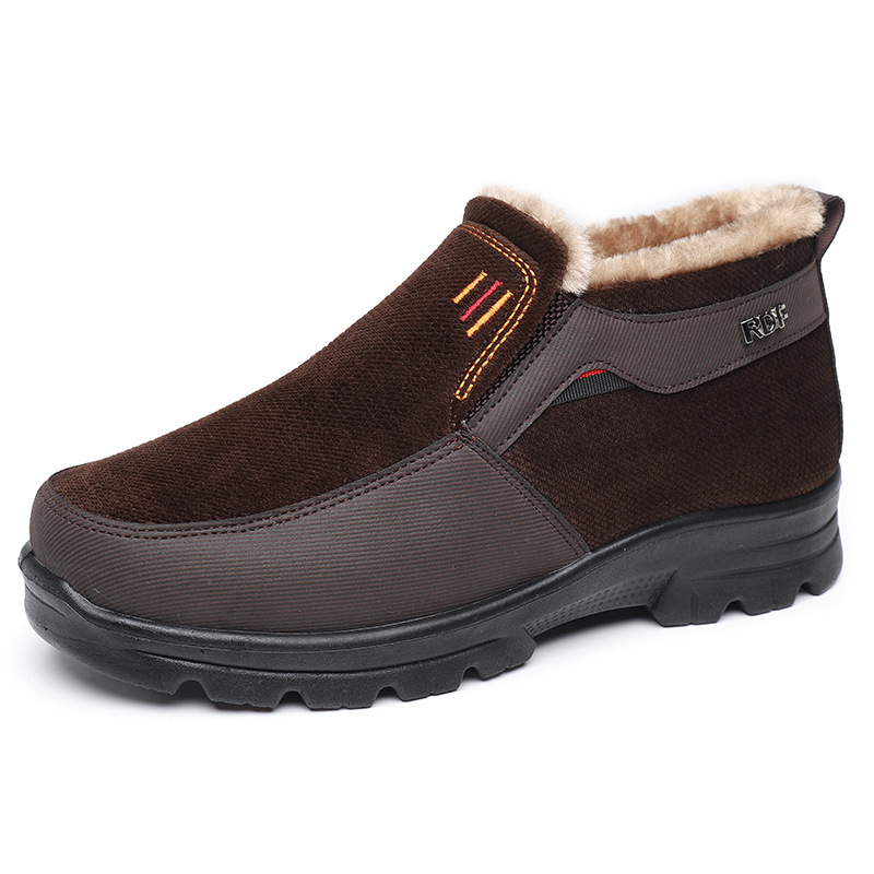 MEN'S WINTER COMFORTABLE PLUSH SOFT SOLE CASUAL SHOES