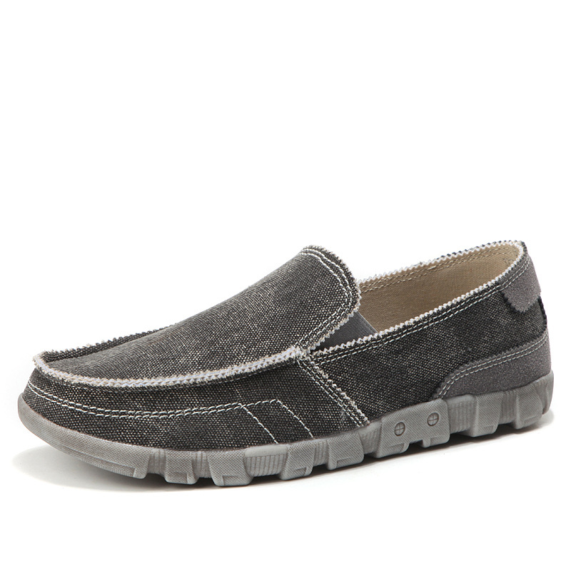 Men Denim Canvas Walking Shoes