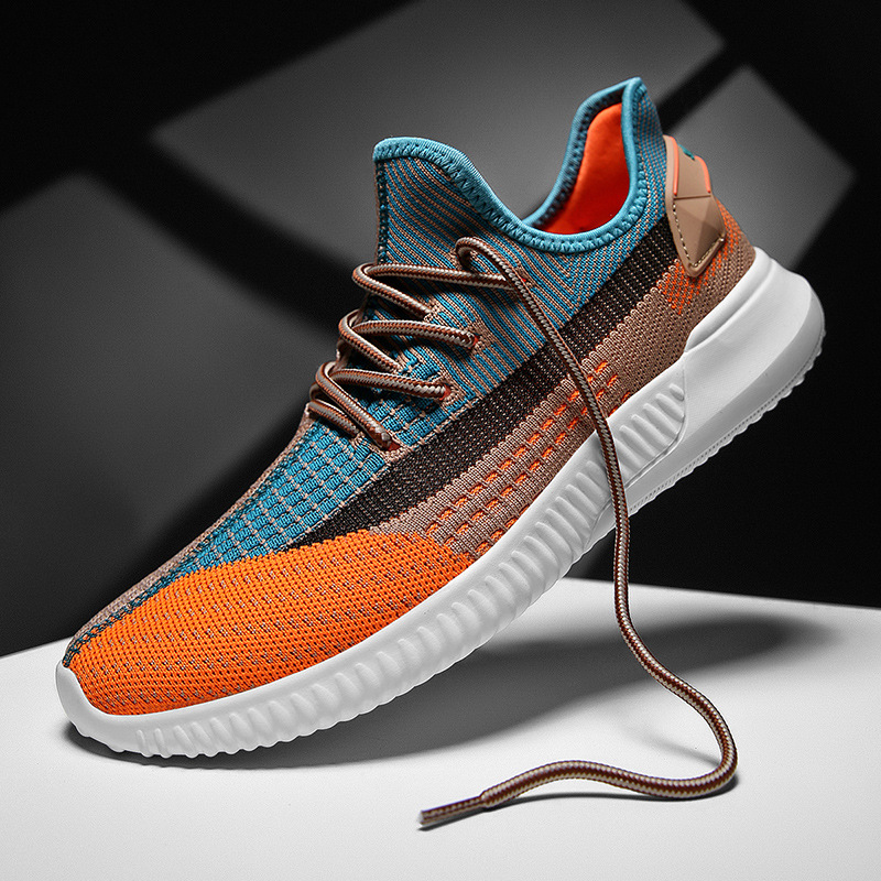MEN'S FLYING WOVEN TRENDY RUNNING SHOE