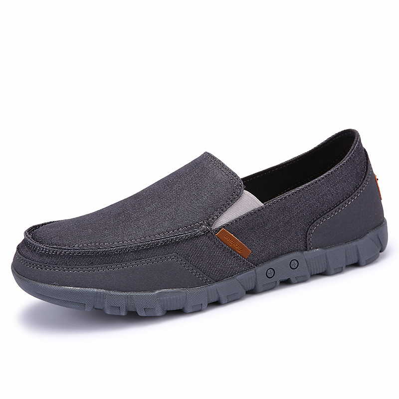 Men Denim Canvas Walking Shoes