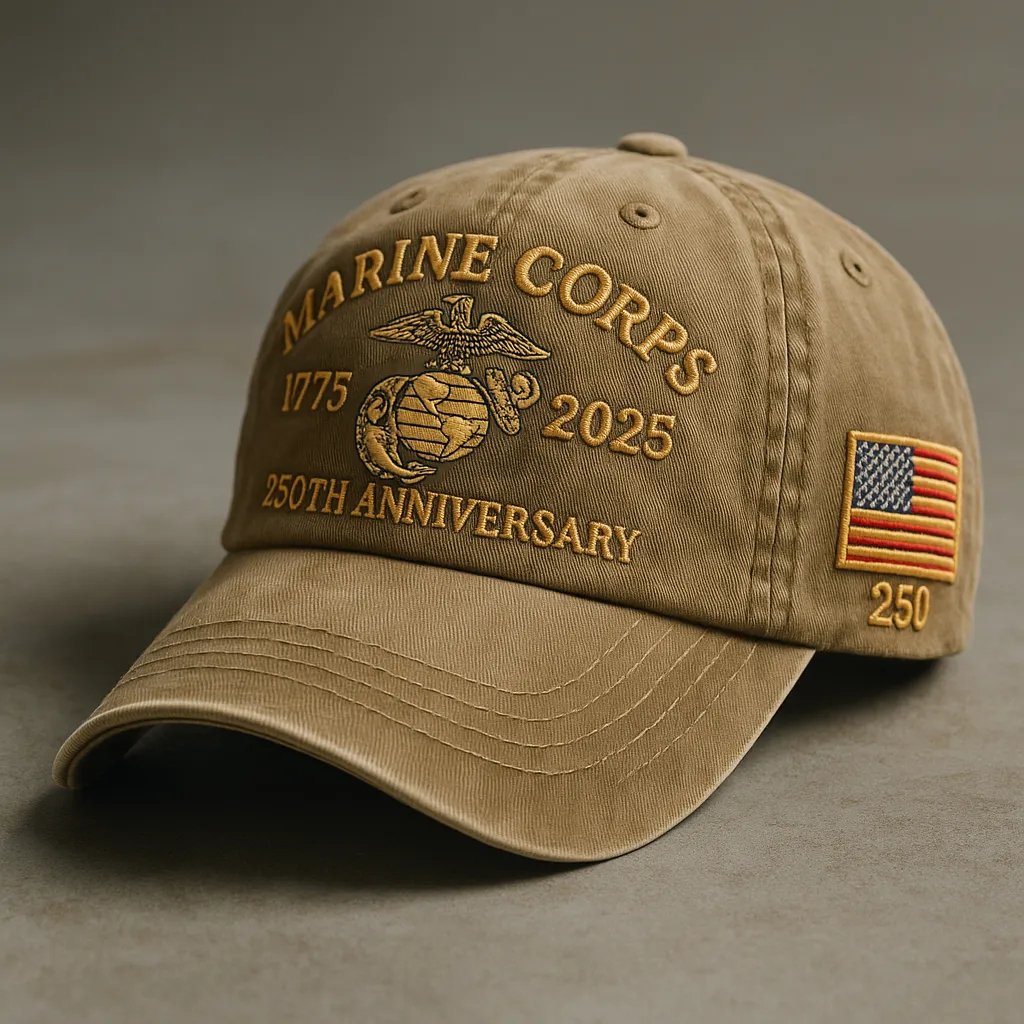 NEW USMC Retro Washed Cap – Honor That Never Fades
