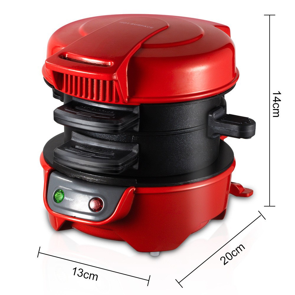 2024 New Multi-function Hamburger Machine Fried Egg Steak Machine Sandwich Breakfast Machine