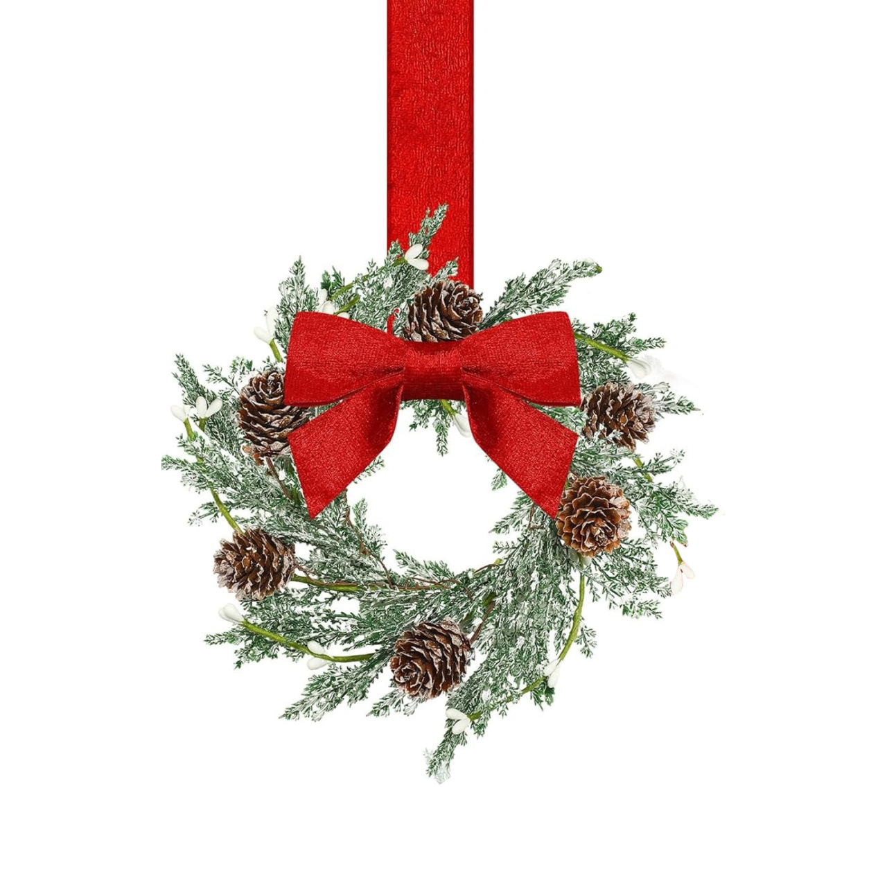 🎄Mini Christmas Wreaths✨Maximum Holiday Magic, Instant Festive Charm & Versatile Decor! 🎀