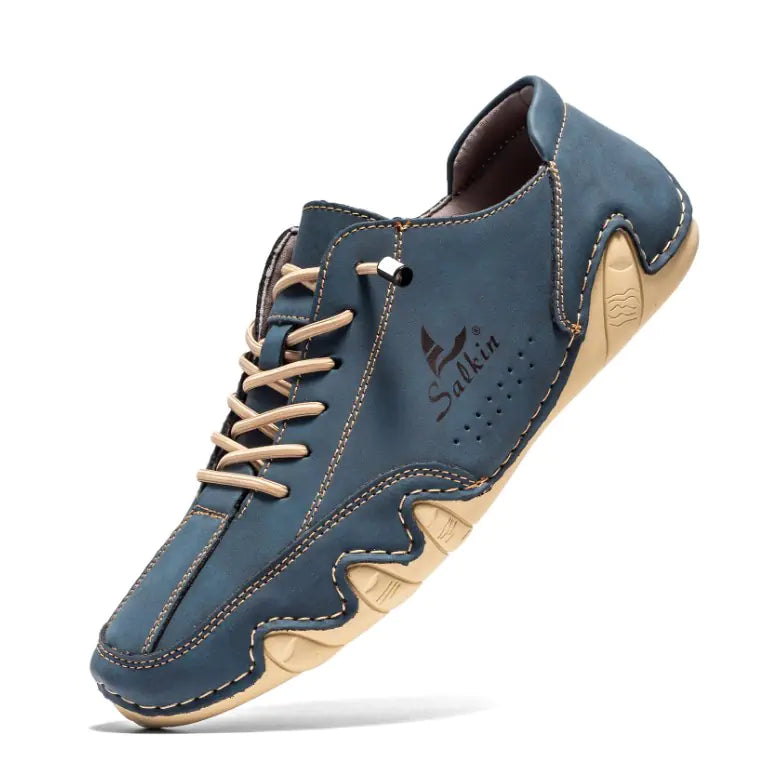 2026 Leather Casual Shoes Sneakers for Men Comfortable Summer Walking Designer Loafers Moccasin New In Luxury Sports Shoes
