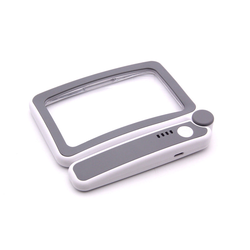 🔥Limited-time offer-50% OFF🔥Folding Handheld Magnifying Glass with Light for Reading