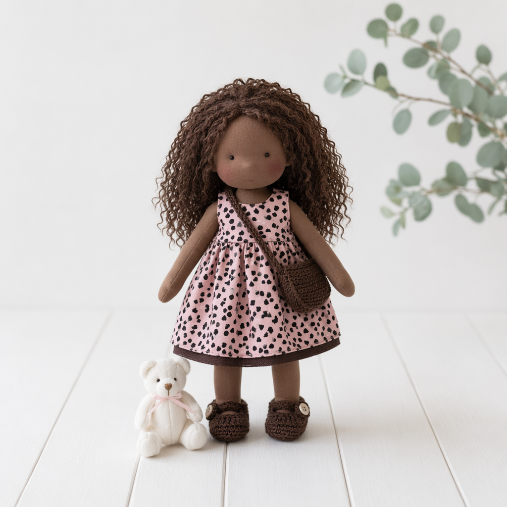 Handmade With Love · Choose Your Doll & Free Outfit & Black Doll Alina