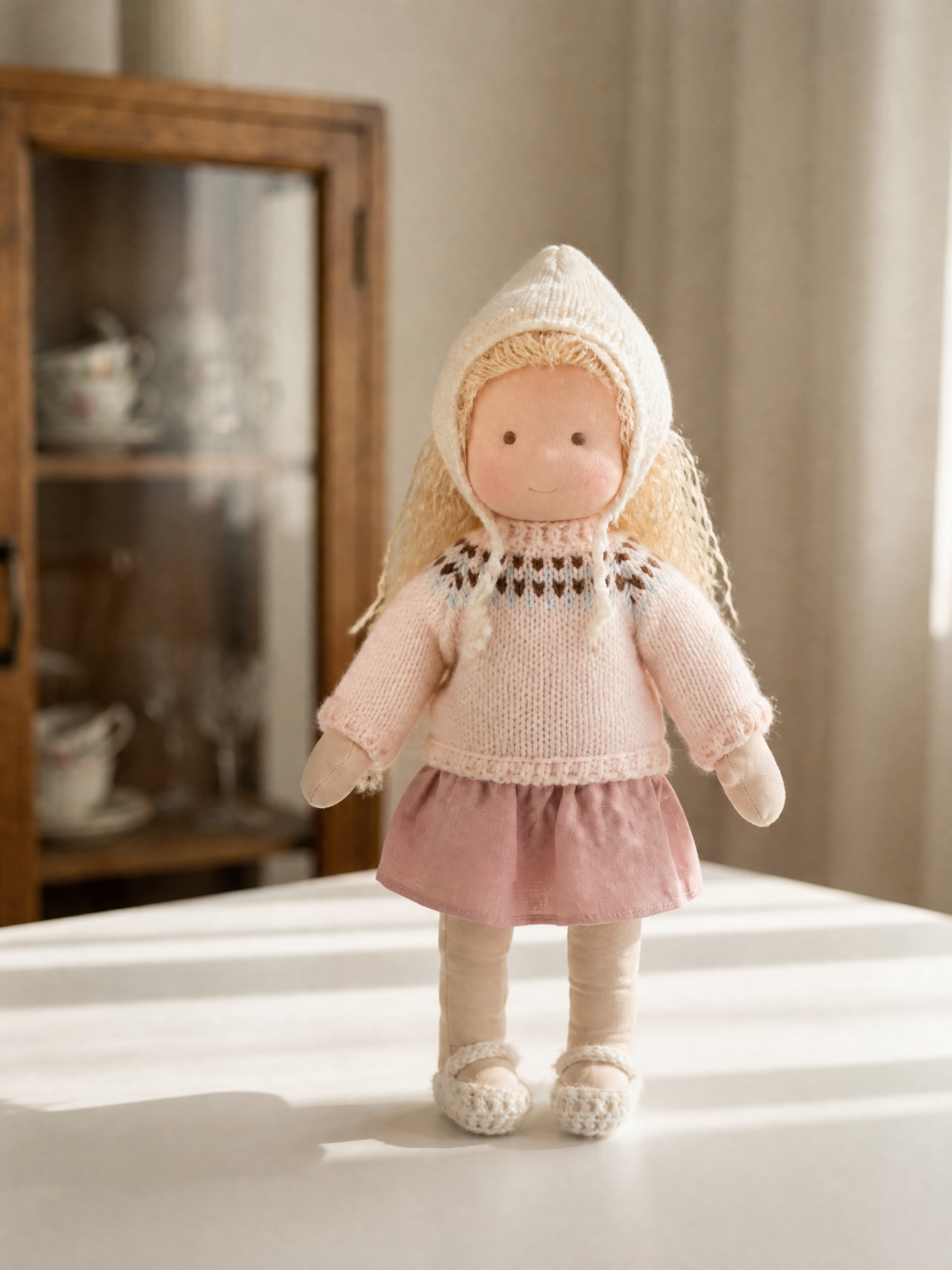 2026 · New Arrival Handmade Waldorf Doll&Knit Beanie