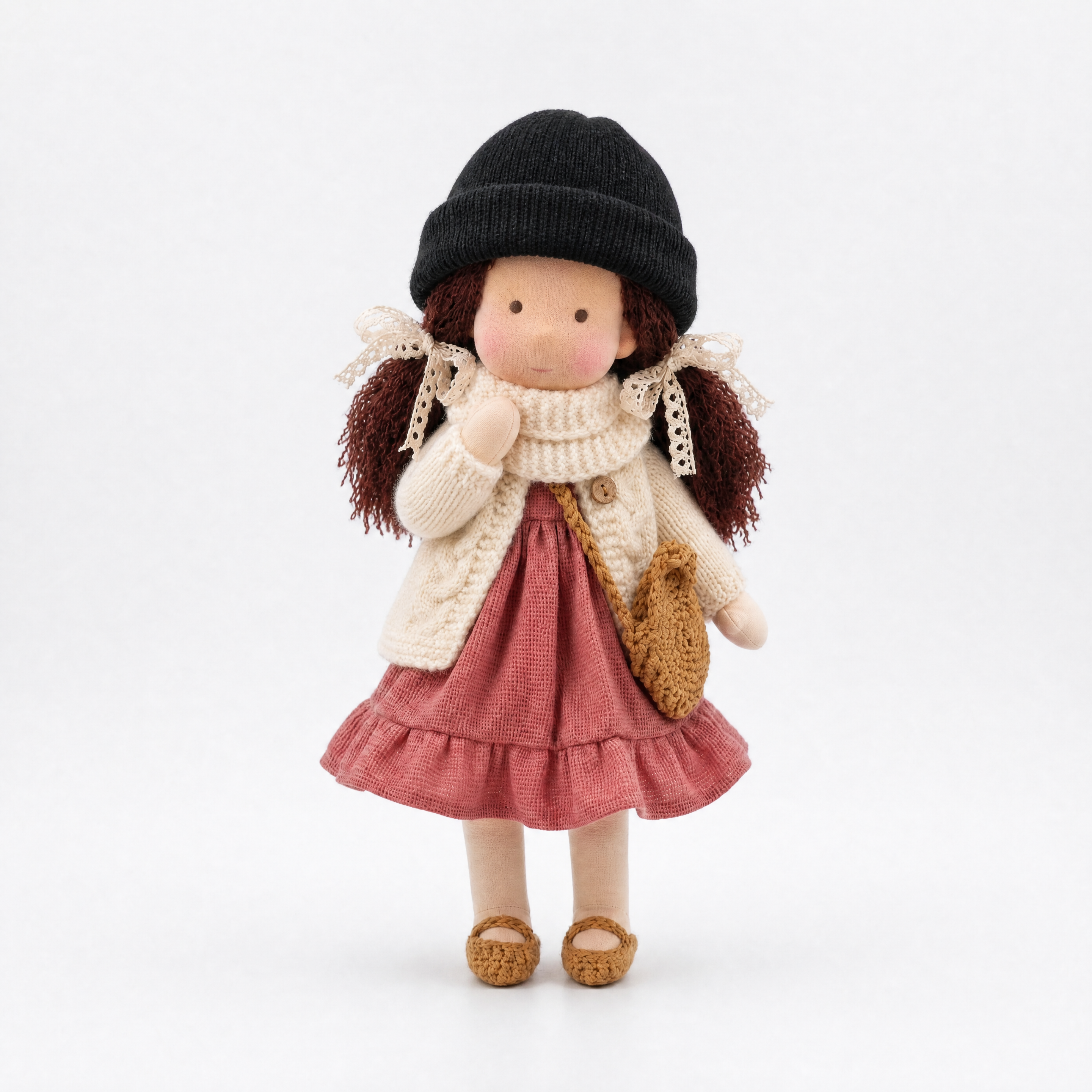 2026 · New Arrival Handmade Waldorf Doll&Knit Beanie