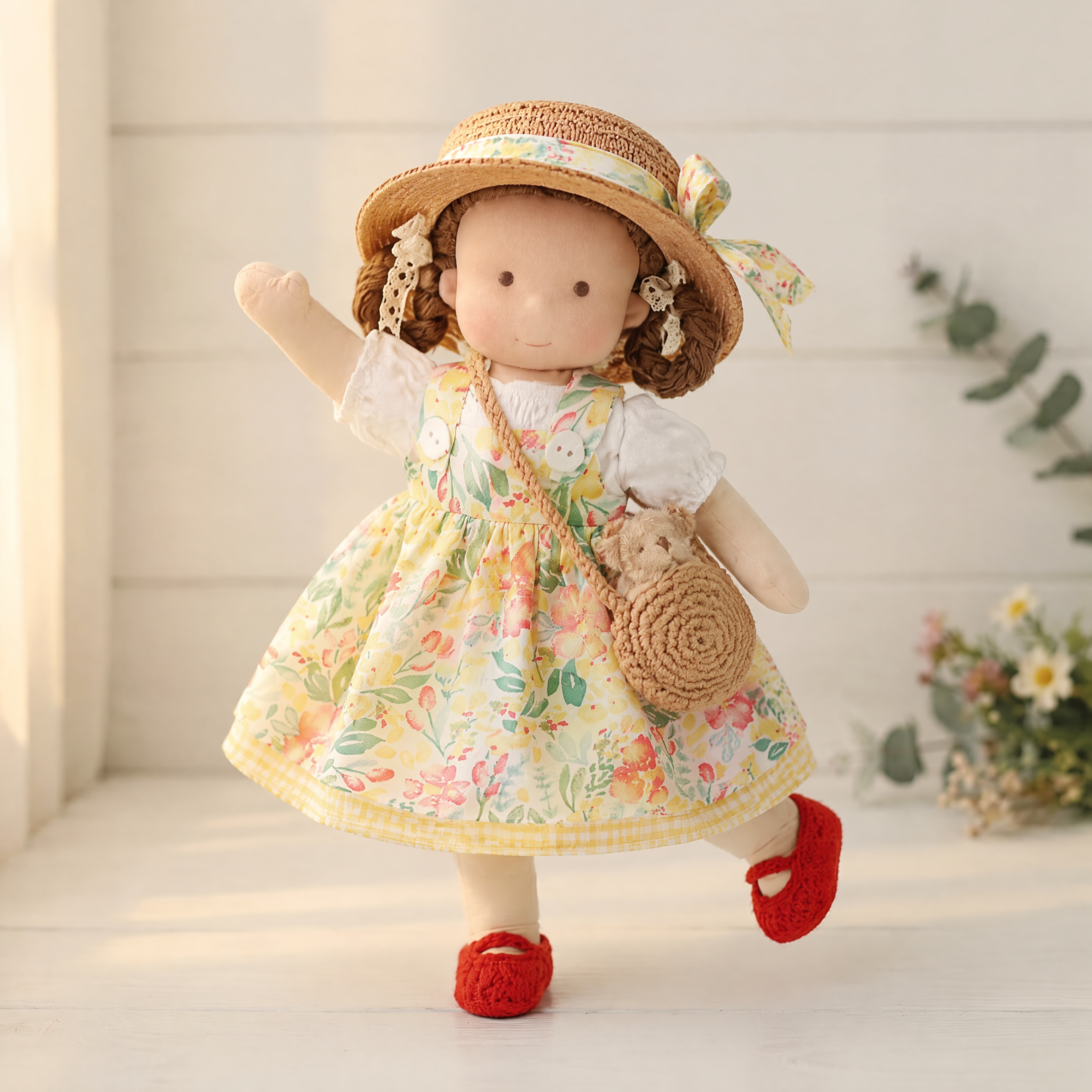 Handmade Waldorf Companion Doll | 6 Beautiful Outfit Options, Gift for Children