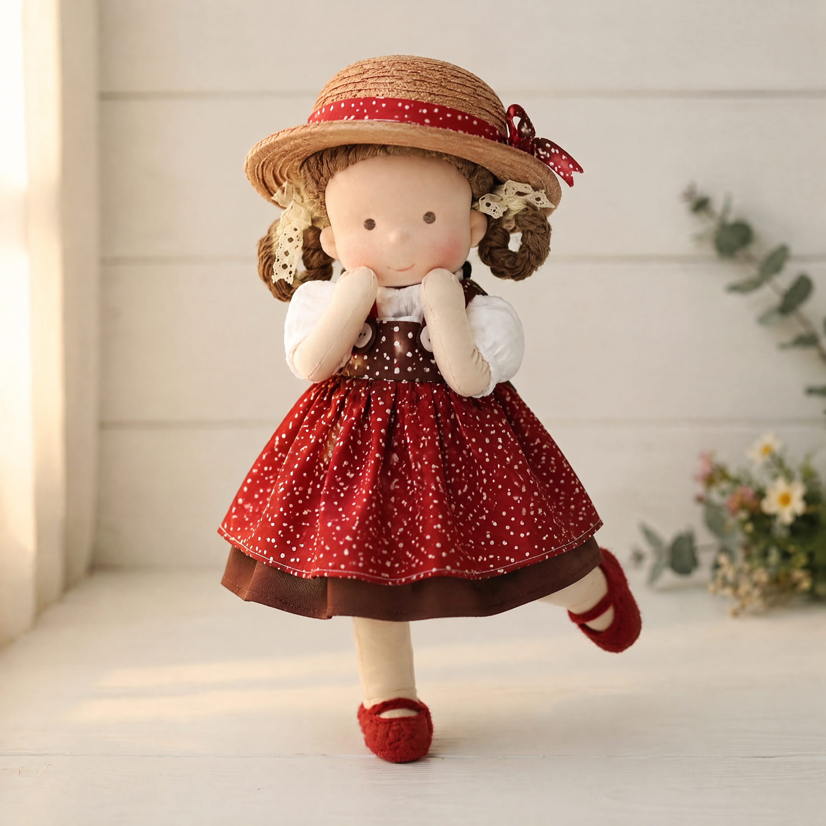 Handmade Waldorf Companion Doll | 6 Beautiful Outfit Options, Gift for Children