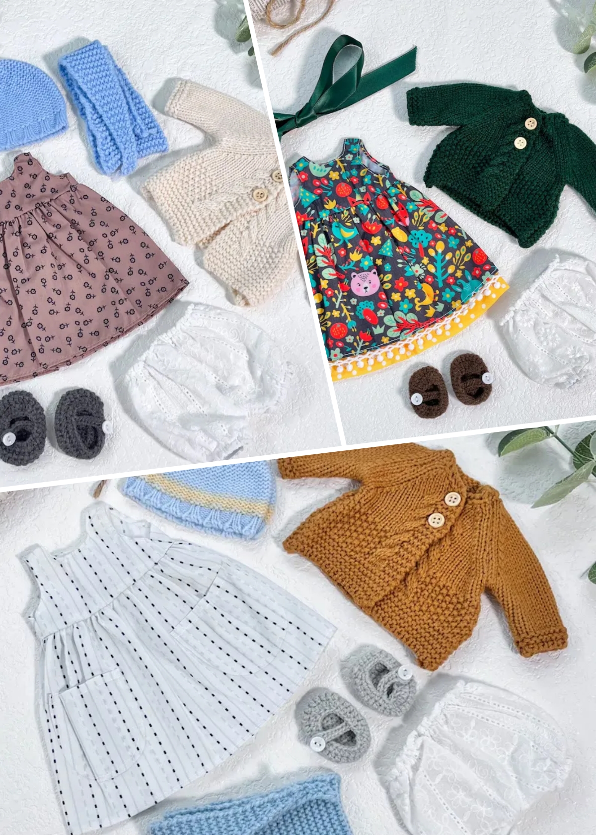 Handmade Waldorf Doll | Choose Any 3 Outfits | Jogujos