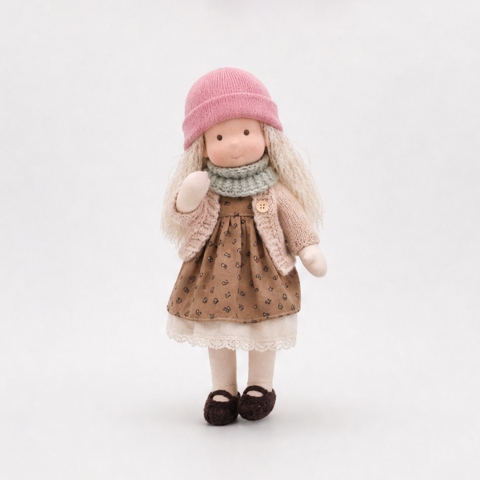 2026 · New Arrival Handmade Waldorf Doll&Knit Beanie