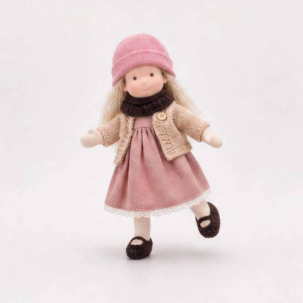 2026 · New Arrival Handmade Waldorf Doll&Knit Beanie
