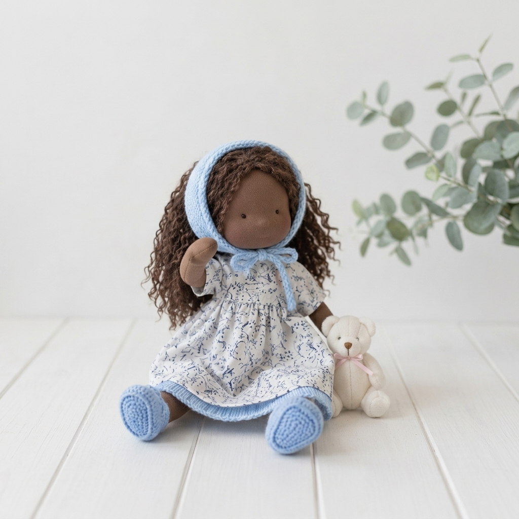 Handmade With Love · Choose Your Doll & Free Outfit & Black Doll Alina