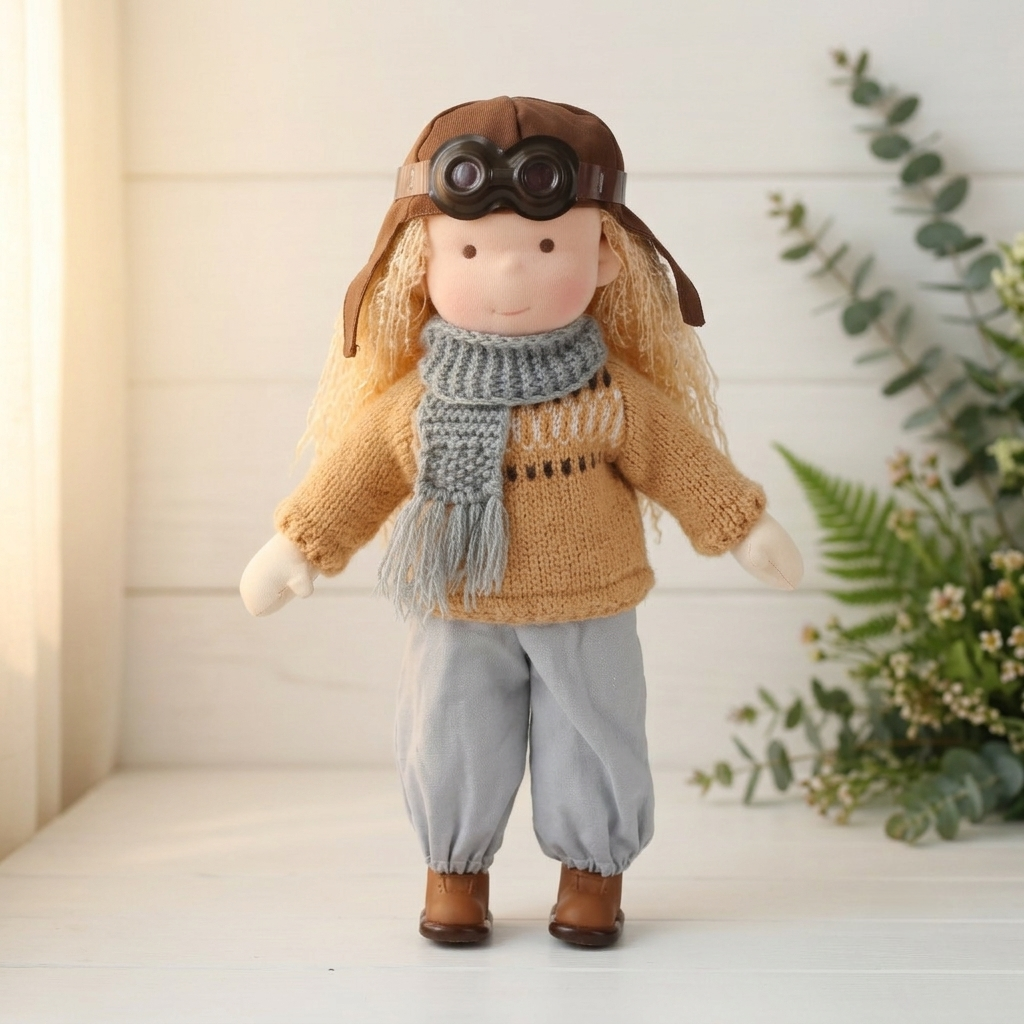 2026 New Arrival Handmade Waldorf Art Doll 