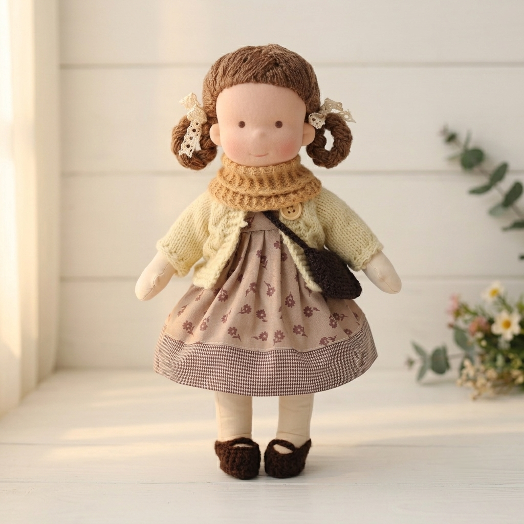 2026 New Arrival Handmade Waldorf Art Doll 