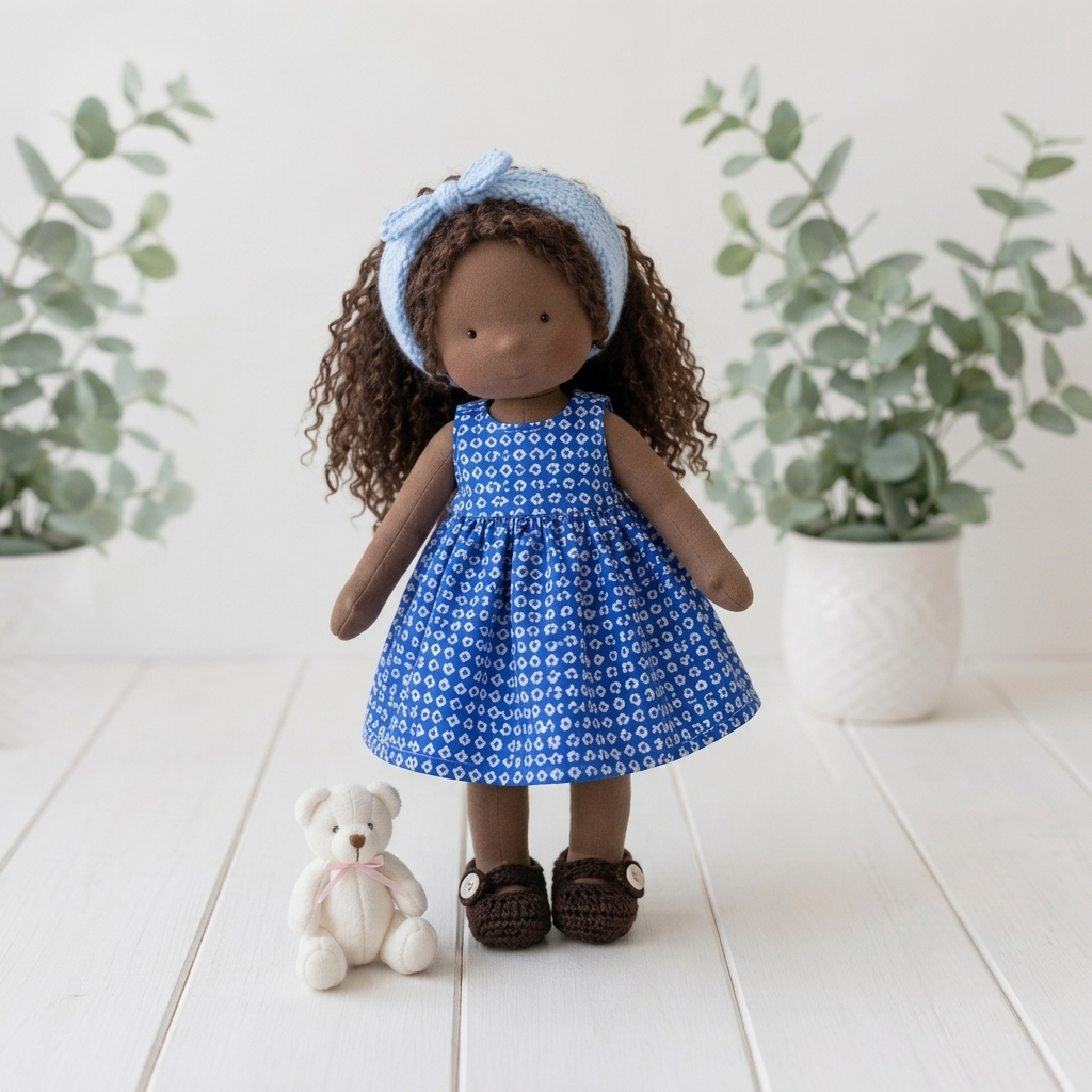Handmade With Love · Choose Your Doll & Free Outfit & Black Doll Alina
