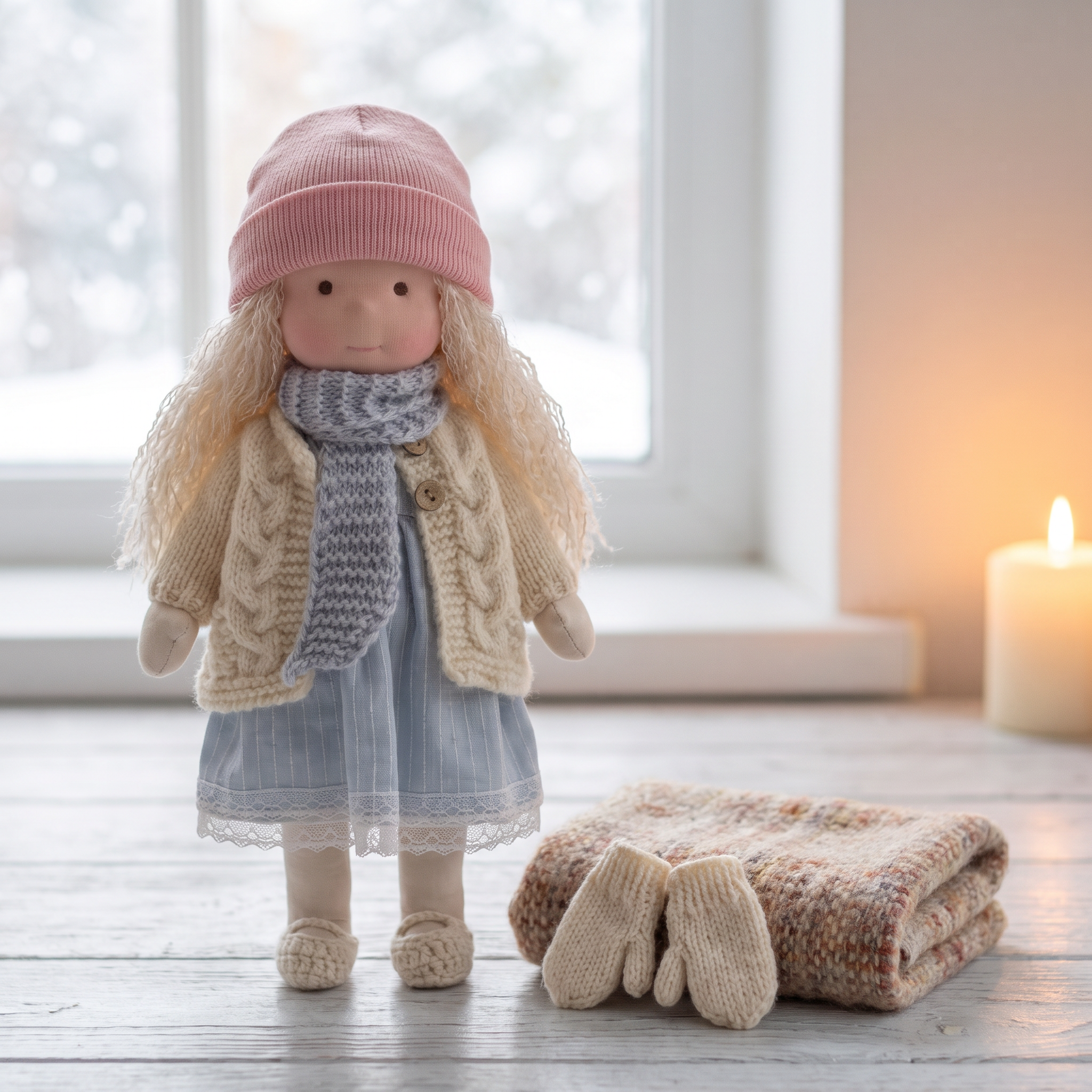 [Copy]2026 · New Arrival Handmade Waldorf Art Doll