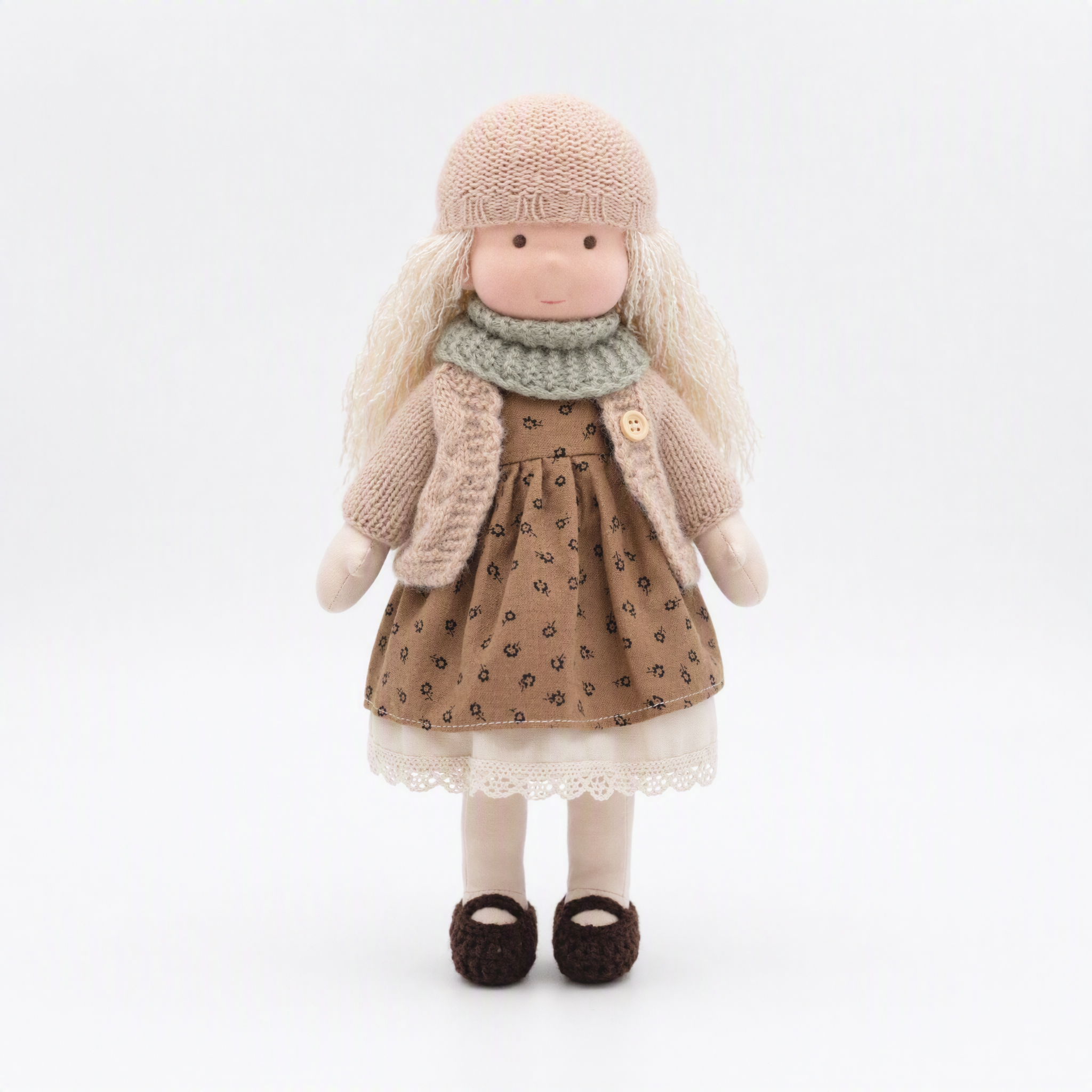 2026 · New Arrival Handmade Waldorf Doll&Knit Beanie