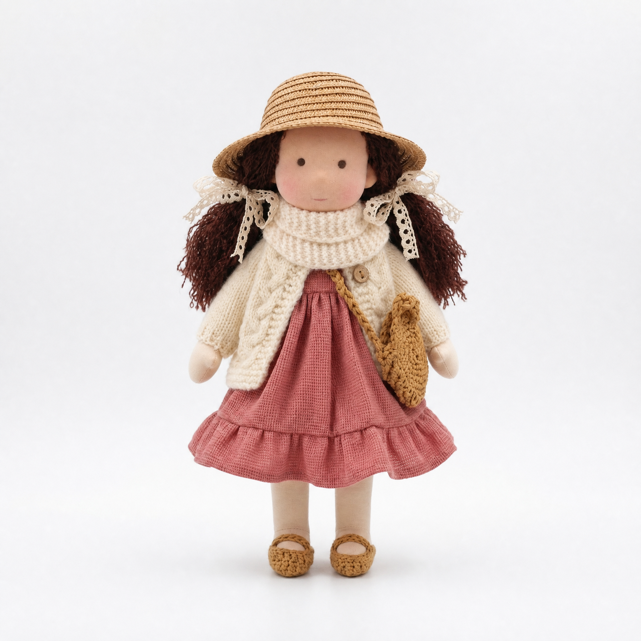 2026 · New Arrival Handmade Waldorf Doll&Knit Beanie